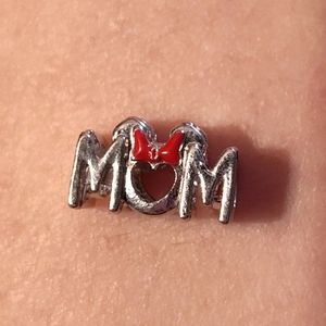Minnie mouse mom charm